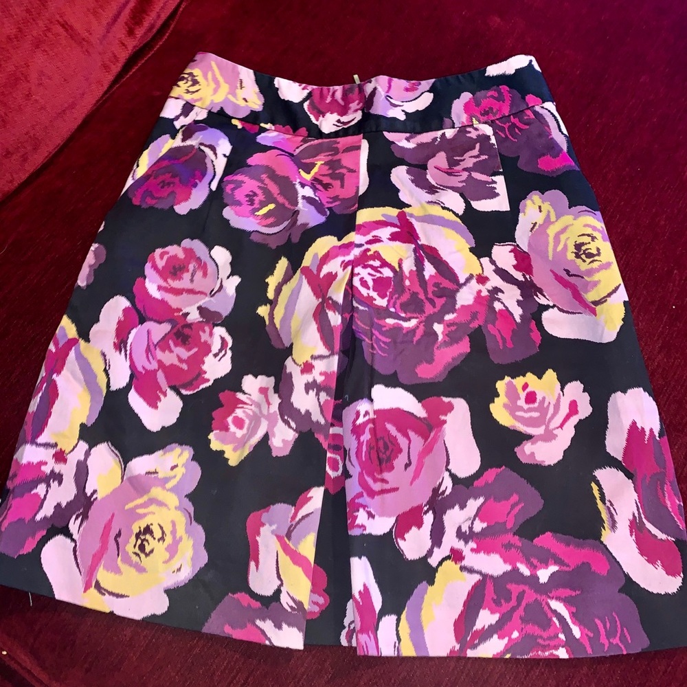 Express Design Studio Floral Print Skirt Size 0